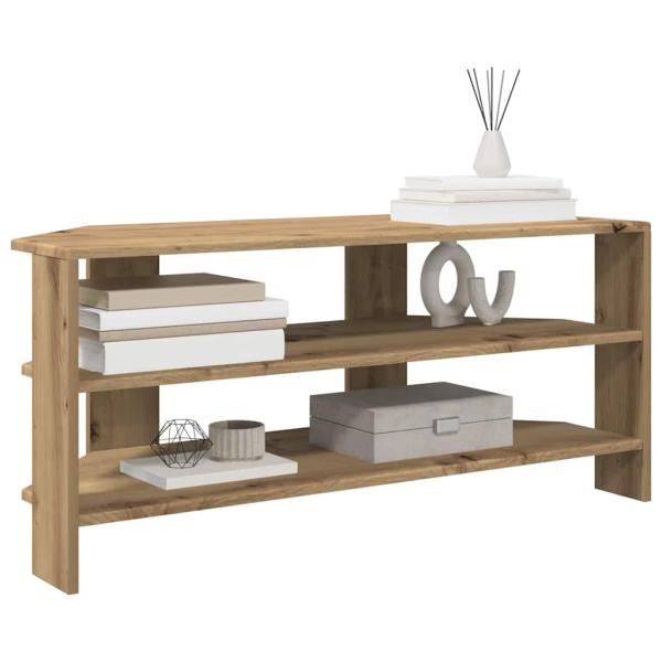 EckTVSchrank 100 x 40,5 x 45 cm Artisan-Eiche Holzwerkstoff