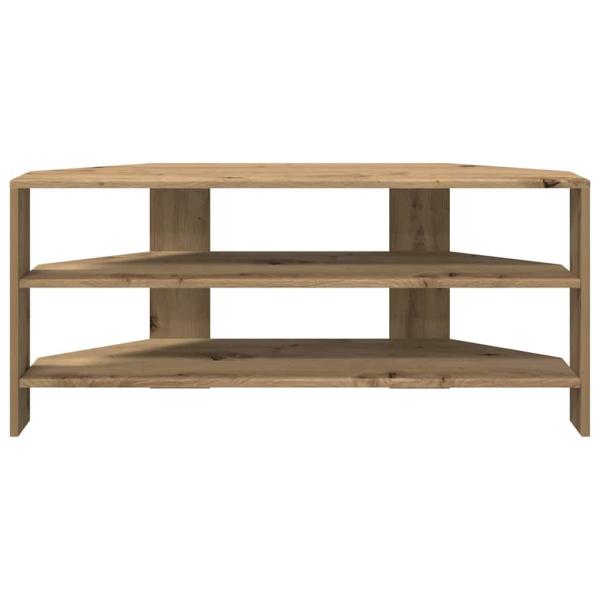 EckTVSchrank 100 x 40,5 x 45 cm Artisan-Eiche Holzwerkstoff
