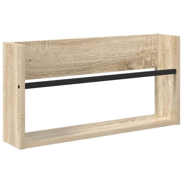 Magazinregal Sonoma-Eiche 60 x 12 x 30 cm Holzwerkstoff