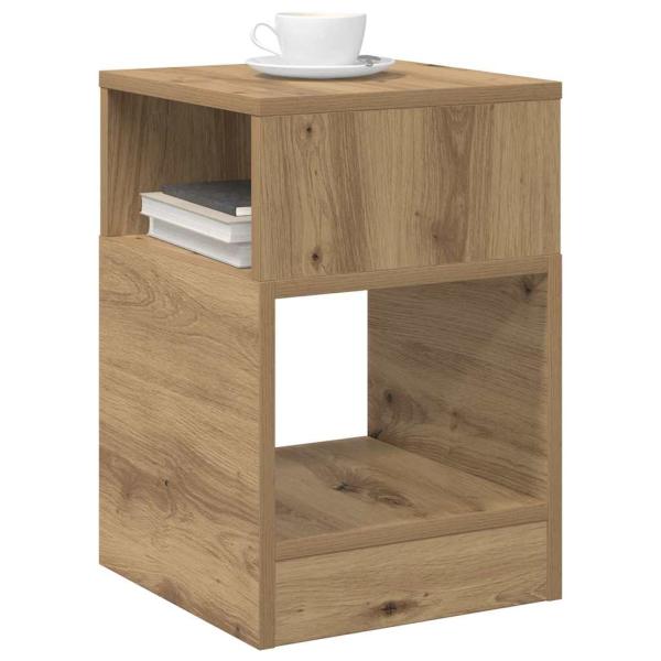 Beistelltisch 2 stk. Artisan-Eiche 30,5 x 30 x 45 cm