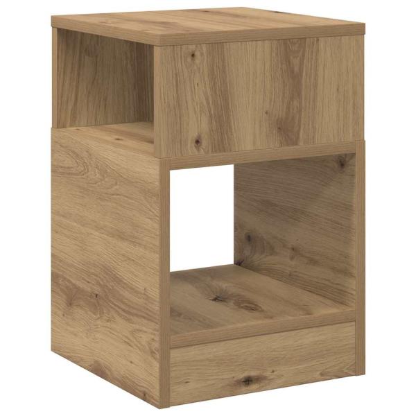 Beistelltisch 2 stk. Artisan-Eiche 30,5 x 30 x 45 cm