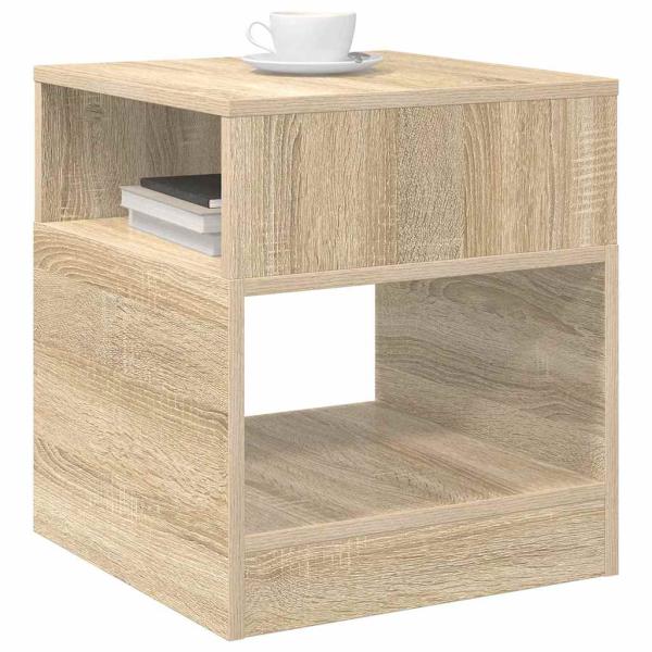 Beistelltisch 2 stk. Sonoma-Eiche 40,5 x 40 x 45 cm
