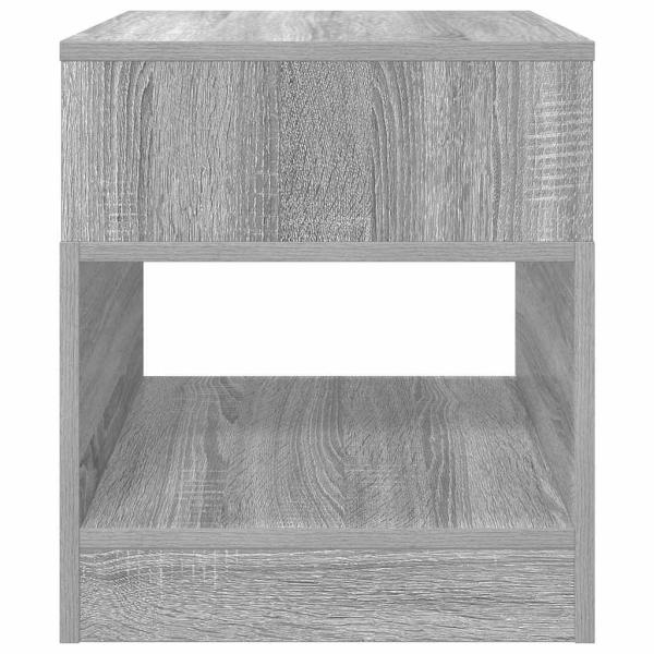 Beistelltisch Sonoma-Grau 40,5 x 40 x 45 cm Holzwerkstoff