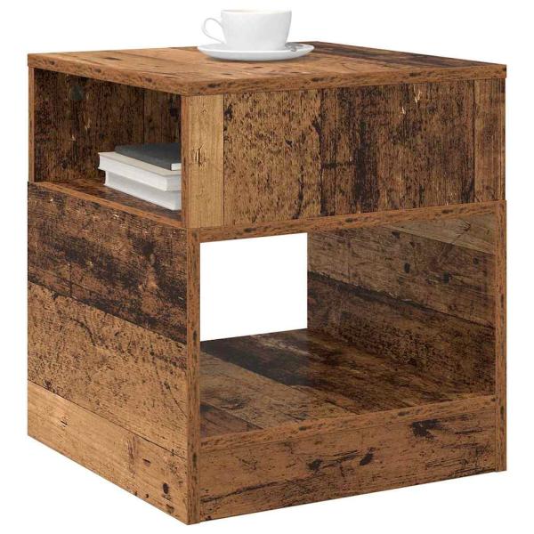Beistelltisch 2 stk. Altholz 40,5 x 40 x 45 cm Holzwerkstoff