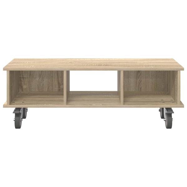 TV-Ständer 100 x 35 x 35 cm Sonoma-Eiche Holzwerkstoff