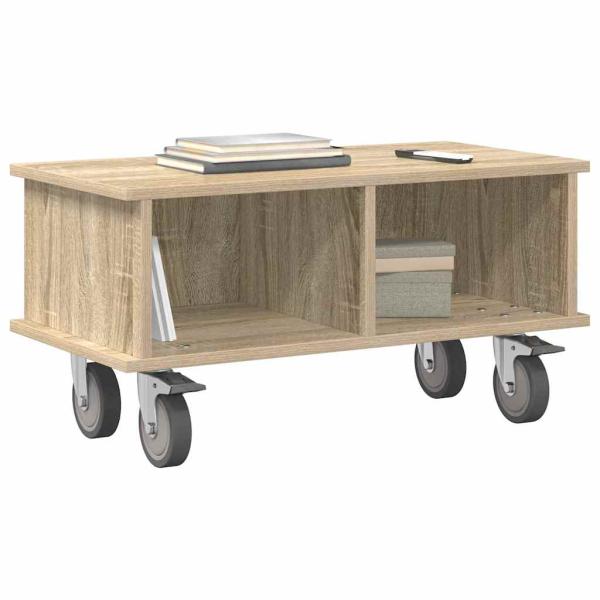 TV-Ständer 68,5 x 35 x 35 cm Sonoma-Eiche Holzwerkstoff