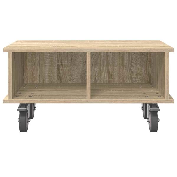 TV-Ständer 68,5 x 35 x 35 cm Sonoma-Eiche Holzwerkstoff