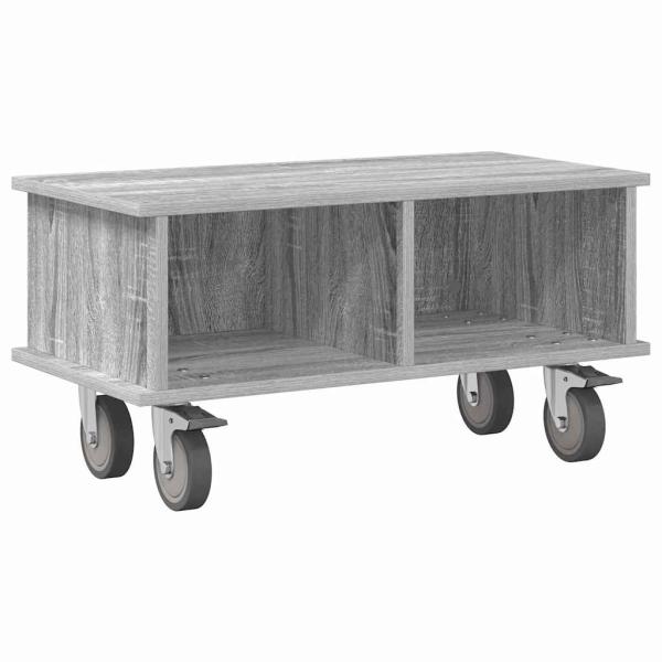 TV-Ständer 68,5 x 35 x 35 cm Sonoma-Grau Holzwerkstoff