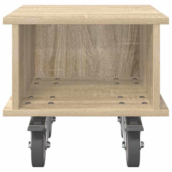 TV-Ständer 37 x 35 x 35 cm Sonoma-Eiche Holzwerkstoff