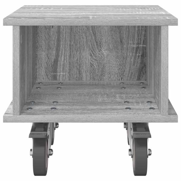 TV-Ständer 37 x 35 x 35 cm Sonoma-Grau Holzwerkstoff