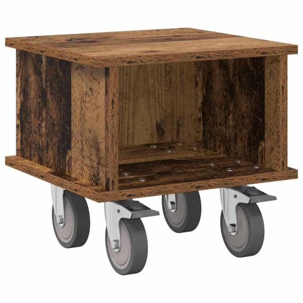 TV-Ständer 37 x 35 x 35 cm Altholz Holzwerkstoff