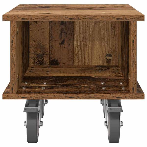 TV-Ständer 37 x 35 x 35 cm Altholz Holzwerkstoff
