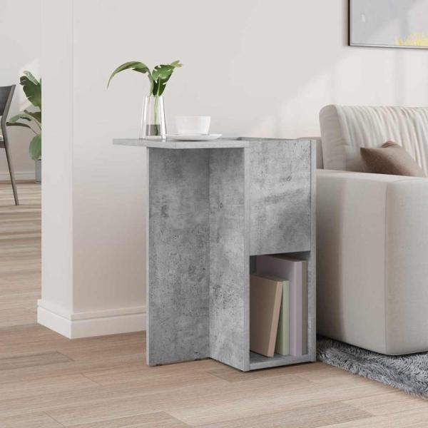 Beistelltisch Beton Grau 35 x 40 x 55 cm Holzwerkstoff