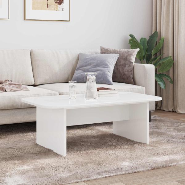 Couchtisch Weiß 93 x 53 x 33 cm Holzwerkstoff