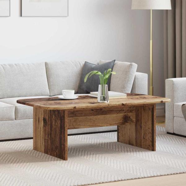 ARDEBO.de - Couchtisch Altholz 93 x 53 x 33 cm Holzwerkstoff