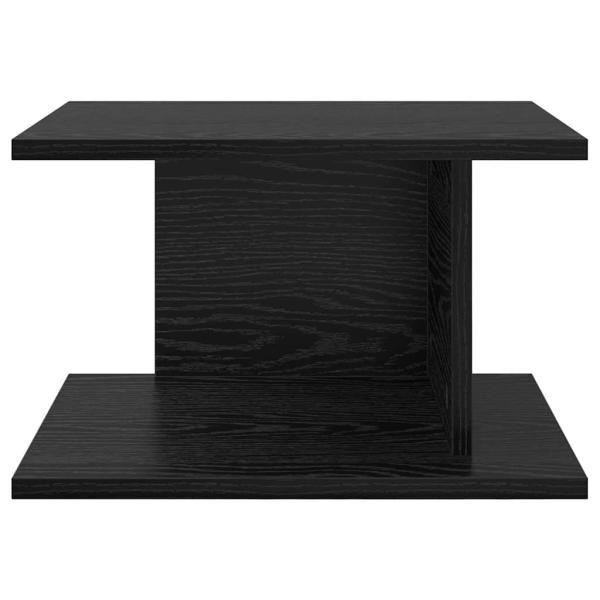 Nachttisch Schwarz Eichen-Optik 40 x 30 x 25 cm Holzwerkstoff