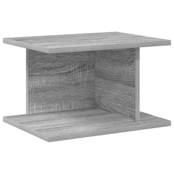 Nachttisch 2 stk. Graues Sonoma 40 x 30 x 25 cm Holzwerkstoff