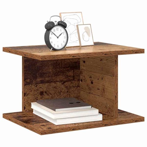 Nachttisch 2 stk. Altholz 40 x 30 x 25 cm Holzwerkstoff