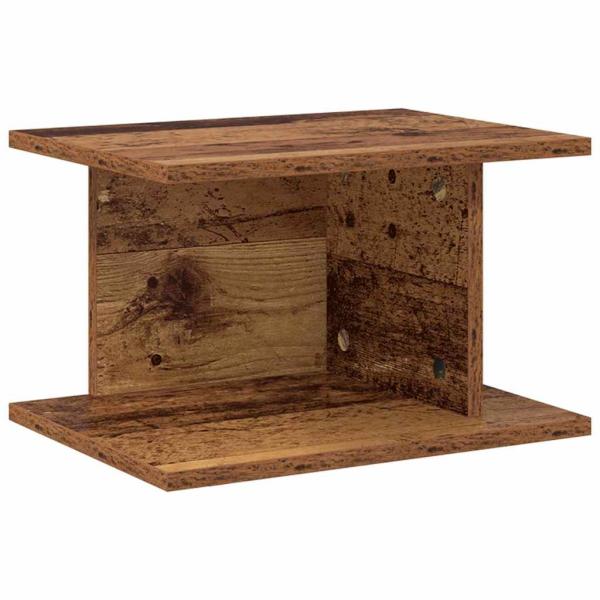 Nachttisch 2 stk. Altholz 40 x 30 x 25 cm Holzwerkstoff
