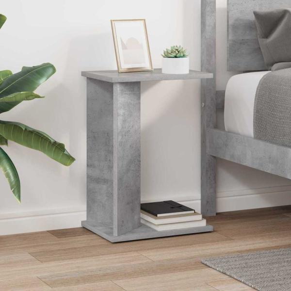 Beistelltisch Beton Grau 35 x 25 x 50 cm Holzwerkstoff