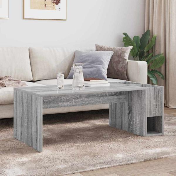 Couchtisch Graues Sonoma 101,5 x 50 x 37 cm Holzwerkstoff