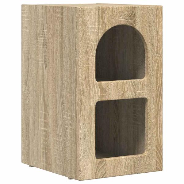 Nachttisch ELST Sonoma-Eiche 29,5 x 33,5 x 50 cm Holzwerkstoff