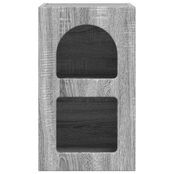 Nachttisch ELST Sonoma-Grau 29,5 x 33,5 x 50 cm Holzwerkstoff