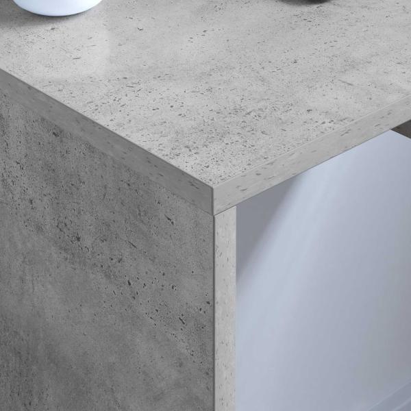 Wandtisch Beton Grau Holzwerkstoff 60 x 45 x 30 cm