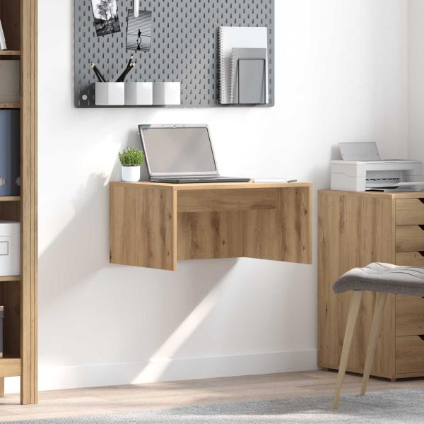 ARDEBO.de - Wandtisch Artisan-Eiche Holzwerkstoff 60 x 45 x 30 cm