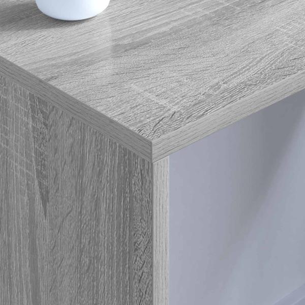 Wandtisch Graues Sonoma Holzwerkstoff 80 x 45 x 30 cm