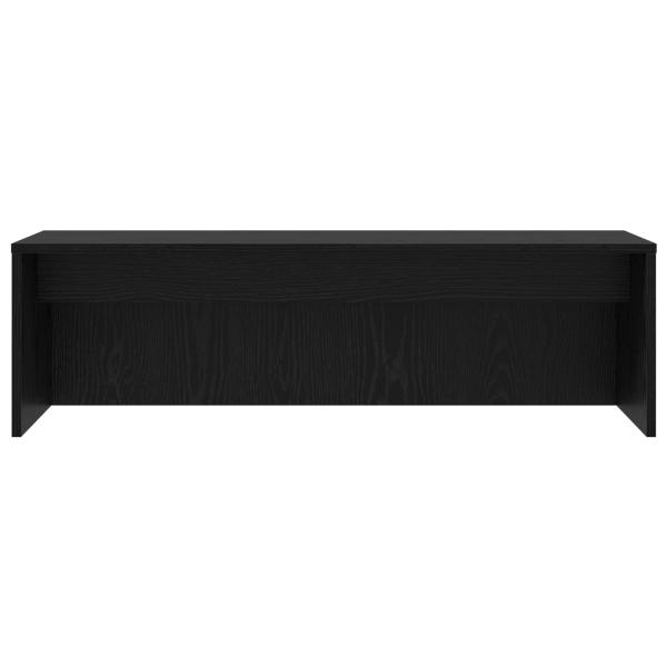 Wandtisch Schwarz Eichen-Optik Holzwerkstoff 100 x 45 x 30 cm