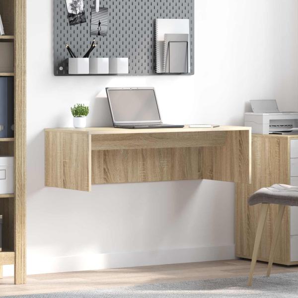 ARDEBO.de - Wandtisch Sonoma-Eiche Holzwerkstoff 100 x 45 x 30 cm