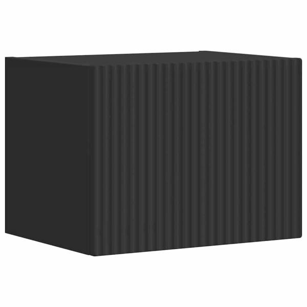 TV-Wandschrank 39 x 31 x 29,5 cm Schwarz Holzwerkstoff