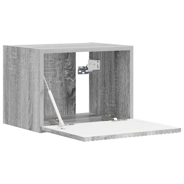 TV-Wandschrank 39 x 31 x 29,5 cm Sonoma-Grau Holzwerkstoff