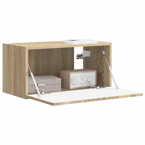 TV-Wandschrank 60 x 31 x 29,5 cm Sonoma Holzwerkstoff