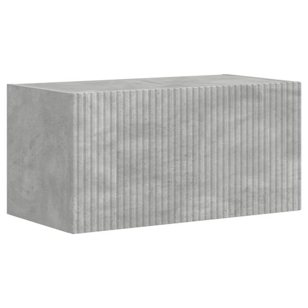 TV-Wandschrank 60 x 31 x 29,5 cm Betongrau Holzwerkstoff