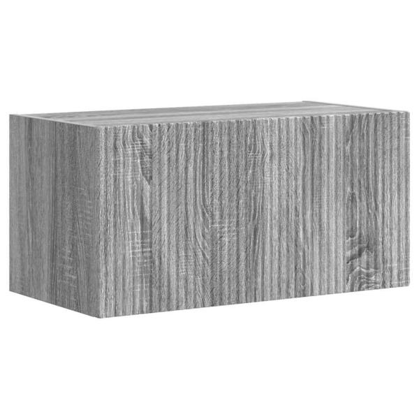 TV-Wandschrank 60 x 31 x 29,5 cm Sonoma-Grau Holzwerkstoff