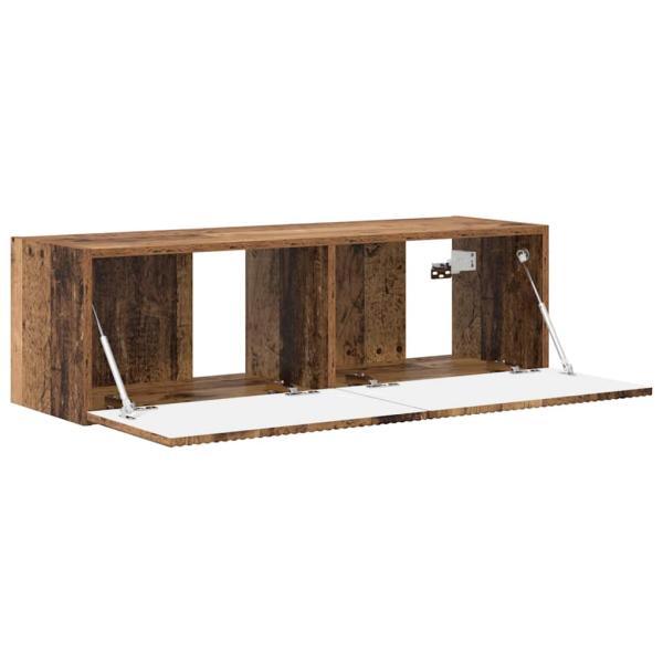 TV-Wandschrank 98 x 31 x 29,5 cm Altholz Holzwerkstoff