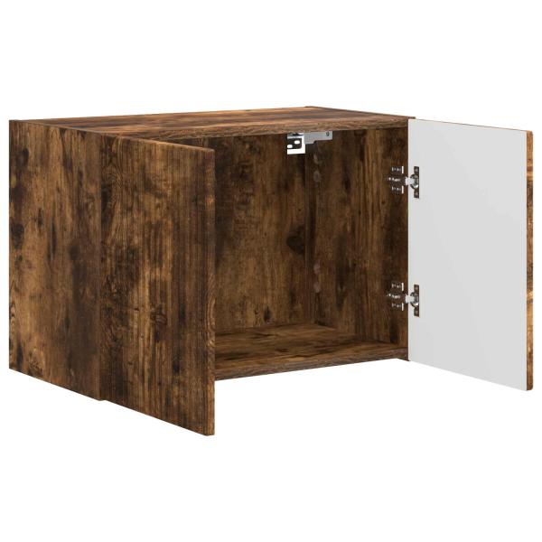 TV-Wandschrank 59,5 x 31 x 40 cm Räuchereiche Holzwerkstoff