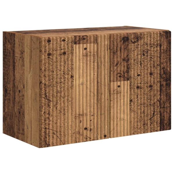 TV-Wandschrank 59,5 x 31 x 40 cm Altholz Holzwerkstoff