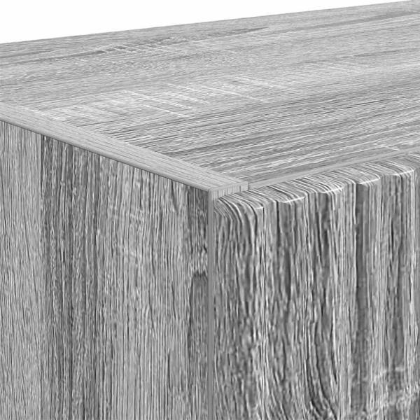 TV-Wandschrank 59,5 x 31 x 80 cm Graues Sonoma Holzwerkstoff