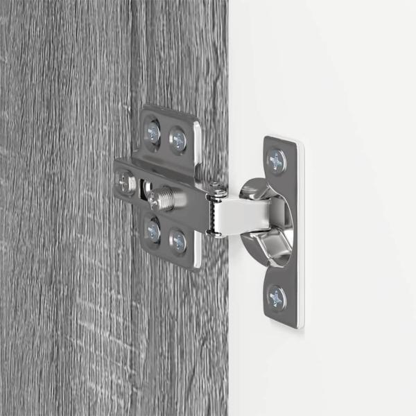 TV-Wandschrank 59,5 x 31 x 80 cm Graues Sonoma Holzwerkstoff