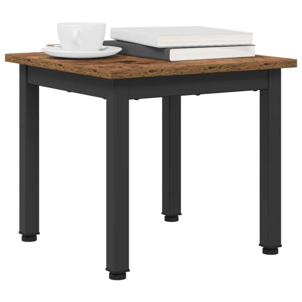 Couchtisch Altholz 40 x 40 x 36 cm Holzwerkstoff