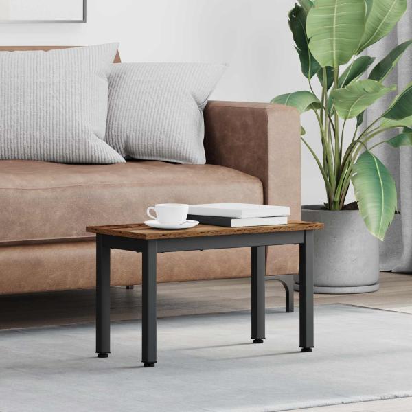 ARDEBO.de - Couchtisch Altholz 60 x 30 x 36 cm Holzwerkstoff
