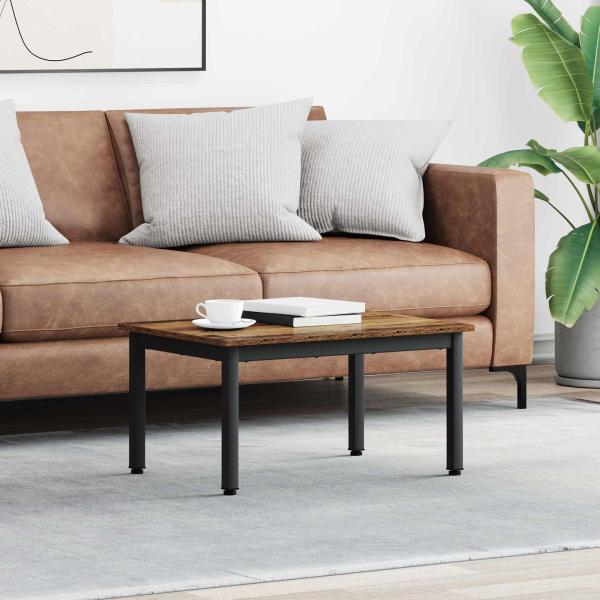 ARDEBO.de - Couchtisch Altholz 70 x 50 x 36 cm Holzwerkstoff