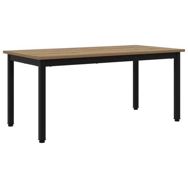 Couchtisch Kunsthandwerk Eiche 100 x 50 x 45 cm Holzwerkstoff