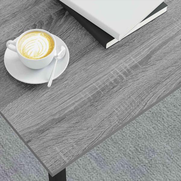 Couchtisch Sonoma-Grau 80 x 80 x 45 cm Holzwerkstoff