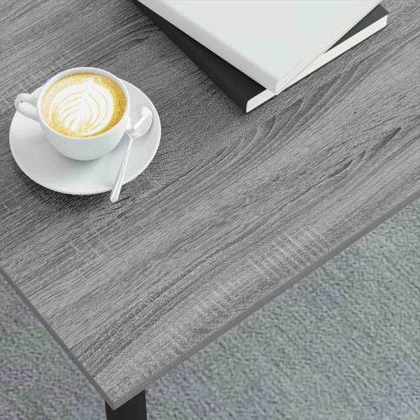 Couchtisch Graues Sonoma 100 x 100 x 45 cm Holzwerkstoff