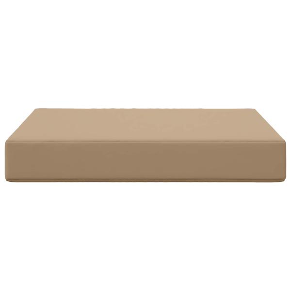 Sofakissen für draußen Polyester Taupe 60 x 60 cm
