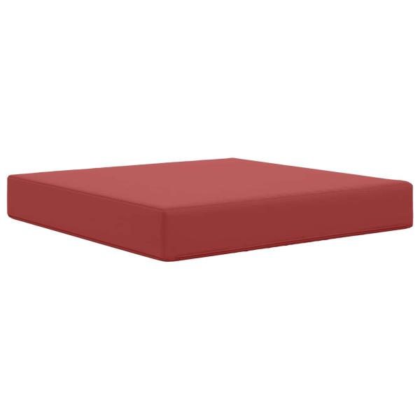 Sofakissen für draußen Polyester Weinrot 60 x 60 cm